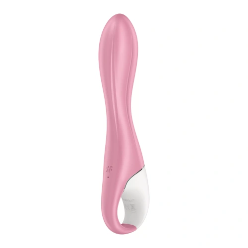 Satisfyer Air Pump Vibrator 2 - Надувний вібратор для оргазму, 20.9х3.8 см (рожевий)