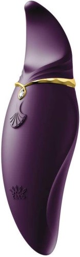 Zalo Hero Pulse Wave Massager- Импульсно-волновой массажер для клитора, 14.8 см (фиолетовый) - sex-shop.ua
