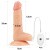 LoveToy Easy Strapon Set 7'' - мягкий страпон с реалистичным вибратором, 18х3.6 см (телесный)
