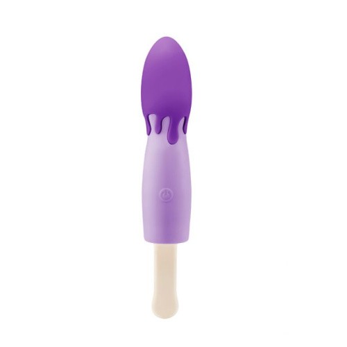 Boss Popsicle Rechargeable Vibe Purple - Вибратор-мороженка, 15.5х4 см (фиолетовый) - sex-shop.ua