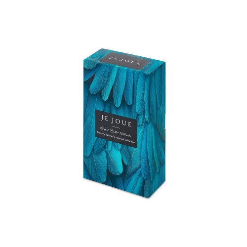 Je Joue G-Spot Bullet Vibrator Teal - премиум вибратор с глубокой вибрацией, 11,4х2,4 см. (бирюзовый) - sex-shop.ua