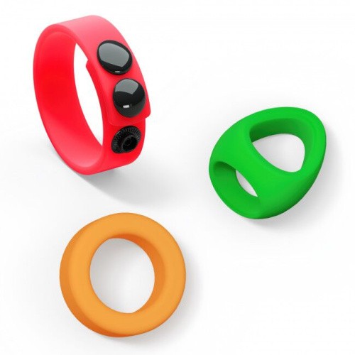Love To Love Neon Ring Kit - набор ярких эрекционных колец