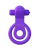 Pipedream Lovely Licks Couples Ring Purple - двойное виброкольцо, 9х2 см (фиолетовый)