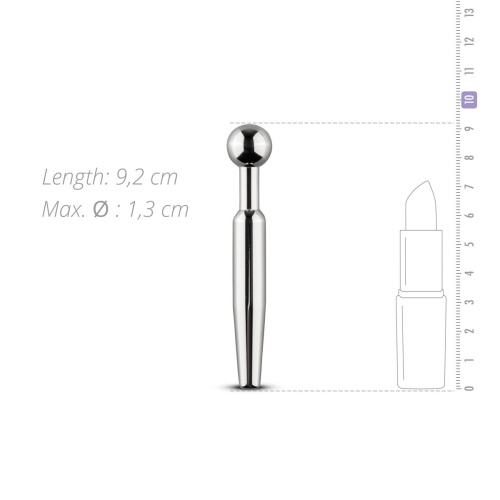 Sinner Gear Unbendable - Hollow Penis Plug - Полый уретральный стимулятор, 7,5х1.2 см - sex-shop.ua