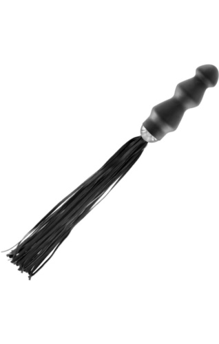 Fetish Tentation Whip with Plug Handle - Флогер з ручкою - анальним плагом - купити в Україні | Секс шоп SEX-SHOP.ua