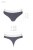 Passion PS007 Panties - Спортивные трусики-стринги, S (серые)