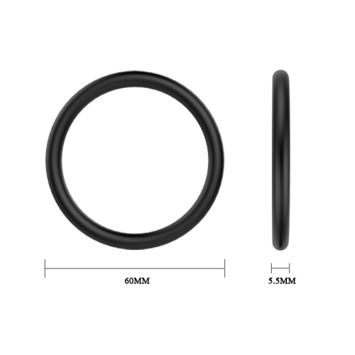 Набір ерекційних кілець Cock&Ball Rings Rubber Set, 3 шт