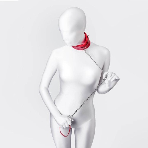 Toyfa - Anonymo collar - Поводок (красный)