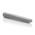 California Exotic Novelties Massager Platinum - Большой пластиковый вибратор XXL, 25х4 см (серебристый)