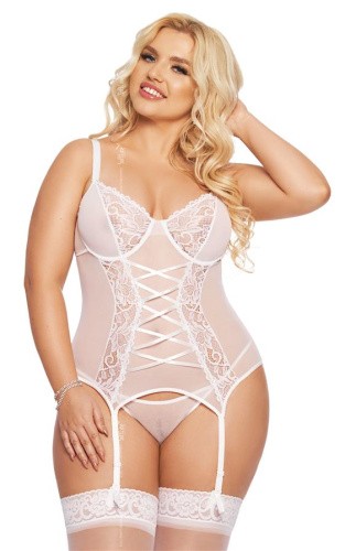 SoftLine - Brenda - Корсет, XXL (белый)