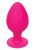 CalExotics Cheeky Buttplug - Набор анальных пробок, 9х5 см, 5х3,25 см