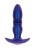 TOYJOY Thrusting Vibr Plug - Анальная вибропробка, 15,5 см (синий) - sex-shop.ua