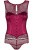 Obsessive Miamor corset UA79160 - Комплект, S/M, (бордовый)