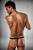 Passion 015 Thong - Чоловічі стрінги з блискучим гульфіком, L/XL - купити в Україні | Секс шоп SEX-SHOP.ua