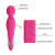 LyBaile Pretty Love Micheal Heat Massager Pink - Вибратор-микрофон с функцией нагрева, 21х4 см (розовый)