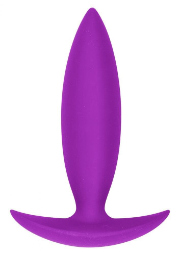 Toy Joy Bubble Butt Player Starter - Анальная пробка, 10х2,5 см (фиолетовый) - sex-shop.ua