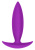 Анальная пробка Bubble Butt Player Starter пурпурная, 10х2,5 см - sex-shop.ua