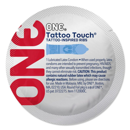 One Tattoo Touch Blue, 1 шт 
