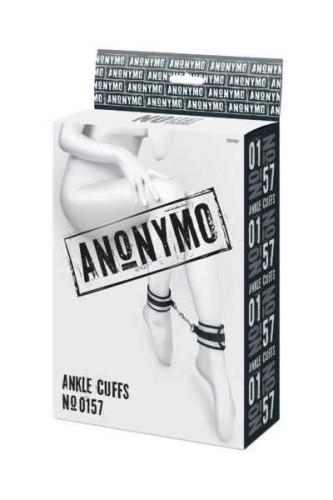 Toyfa - Anonymo - Поножи, полиэстер, серебряные, 28.5 см - sex-shop.ua