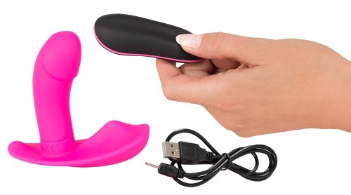 Sweet Smile Remote Controlled Panty Vibrator стимулятор точки G в трусики, 10.7х3.2 см - sex-shop.ua