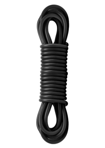 Силіконовий шнур для бондажа Fetish Fantasy Elite Bondage Rope, 6м (чорний)