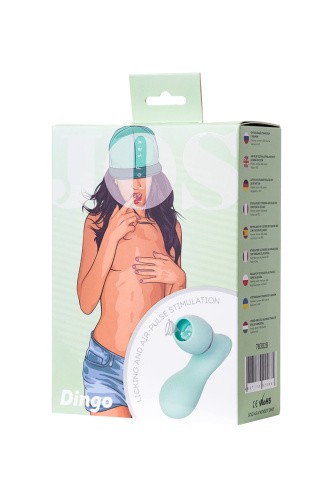 Toyfa Jos Dingo - Вакуумный стимулятор клитора с язычком, 9.5х3.2 см