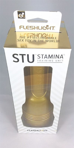 Fleshlight Stamina Training Unit (Fleshlight STU) мастурбатор тренажер мужской выносливости, 22.8х1.7 см