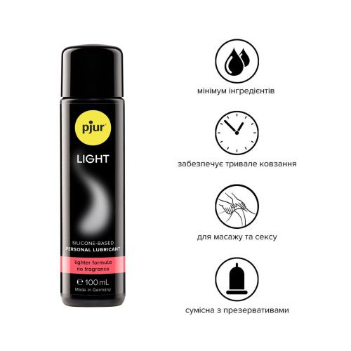 Лубрикант на силіконовій основі Pjur Light Bodyglide, 100 мл - купити в Україні | Секс шоп SEX-SHOP.ua