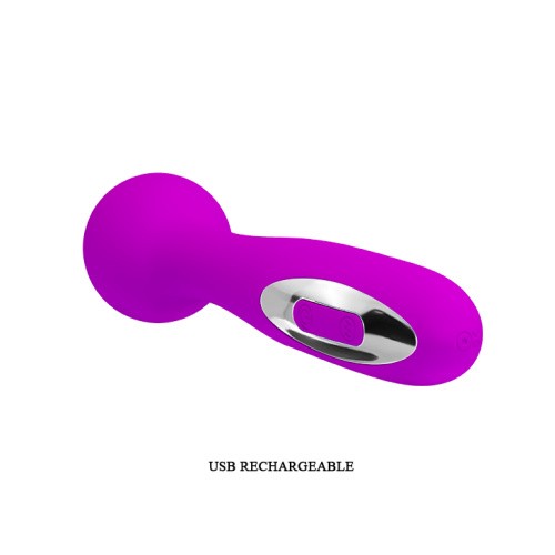 Pretty Love Wade Massager Purple - Универсальный вибромассажер, 15 см (фиолетовый)