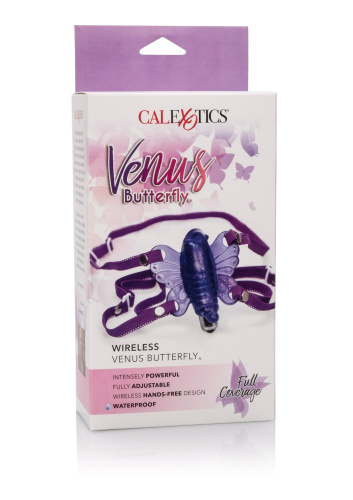 California Exotic Novelties Venus Butterfly - Клиторальная бабочка с вибрацией, 8х8 см - sex-shop.ua