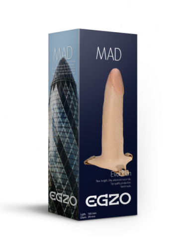 Egzo FH14 - Поясний фаллопротез, 16х3, 9 см - купити в Україні | Секс шоп SEX-SHOP.ua