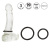 California Exotic Novelties - Tri - Ring - Эрекционные кольца, 3 шт (чёрные)