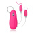 CalExotics Vibrating Nipple Pleasurizer - виброзажимы для сосков, 3,5х2 см (черный)