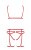 Passion Exclusive Magali Set OpenBra сексуальний комплект зі стреп: ліф, трусики та пояс, XXL/XXXL (червоний) - купити в Україні | Секс шоп SEX-SHOP.ua