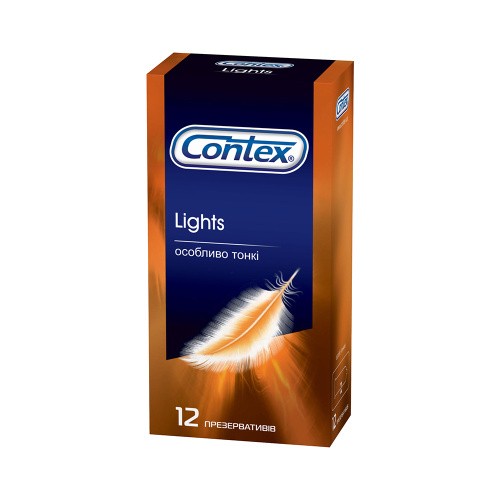 Contex №12 Lights (Ultra Thin) - Ультратонкі презервативи, 12 шт