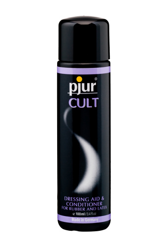 pjur Cult Dressing Aid-мастило для надягання одягу з латексу, 100 мл