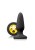 NS Novelties Mojis Plug #WTF Medium средняя анальная пробка с эмоджи, 10,5х3,7 см (черный) - sex-shop.ua