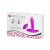 Pretty Love Vibro Hi-tech Stimulator Pink - Вибростимулятор простаты, 8,5 см (розовый) - sex-shop.ua