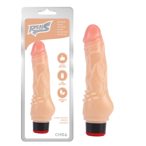 Реалистичный вибратор Real Touch S Classic, 19,8 см