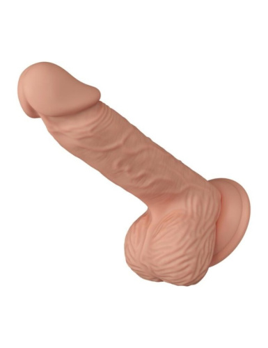 Beautiful Encounter Dildo Flesh - Фаллоимитатор на присоске, 14х4.4 см (телесный)