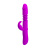 Pretty Love Ward Vibrator Purple - Вібратор з поступальним рухом та ротацією, 26х3.5 см (фіолетовий)