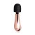 Rosy Gold - Nouveau Mini Curve Massager - Мини вибромассажер, 13х3 см., (черный с золотистым) - sex-shop.ua