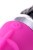 Toyfa - xBlack & Red, Vibrator, 6 vibration modes - Вибратор с плетью, 16х3.5 см (розовый)