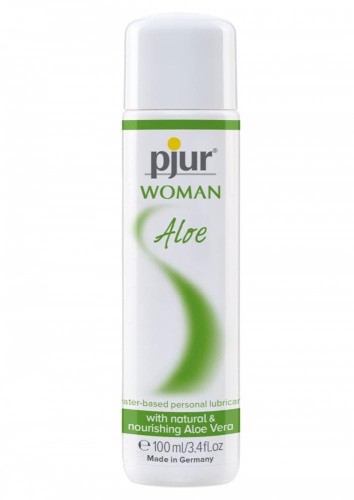 Pjur Woman Aloe water based лубрикант, 100 мл. - sex-shop.ua