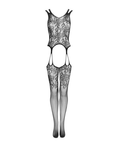 Obsessive F237 - Ажурний бодістокінг, XL/XXL (чорний) - купити в Україні | Секс шоп SEX-SHOP.ua