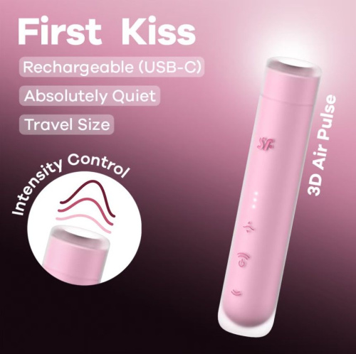 Вакуумный стимулятор клитора Satisfyer First Kiss