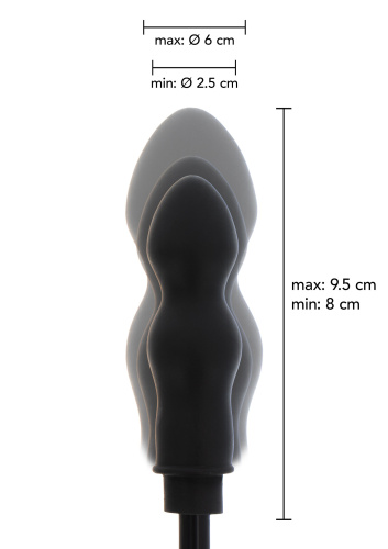 Надувная анальная пробка Hidden Desire Extreme Inflatable Bulb