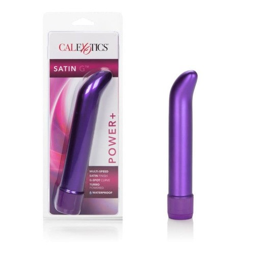 California Exotic Novelties Satin G - Вибратор, 17х3 см. (фиолетовый) - sex-shop.ua