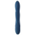 Svakom Aylin - вібратор-кролик з пульсацією, 21.5х3.4 см (синій)