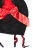 Anais Feromoni - Еротичний комплект з широким поясом для панчіх, M (чорний з червоним)